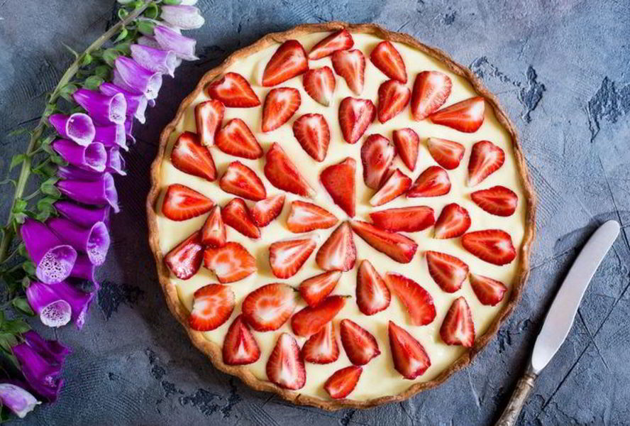 Клубничный тарт