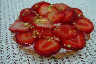 Клубничные тартинки