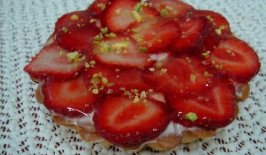 Рецепт клубничных тартинок