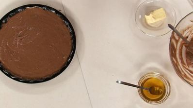 кофейный тарт с апельсинами