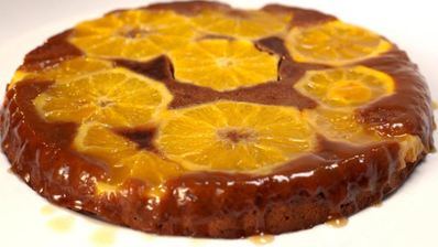 кофейный тарт с апельсинами