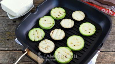 легкий тарт с овощами-гриль