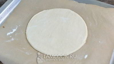 легкий тарт с овощами-гриль