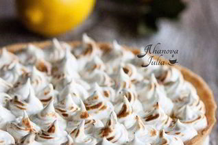 Лимонный тарт с меренгой