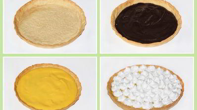 лимонный тарт с меренгой