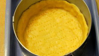 лимонный тарт с миндалем