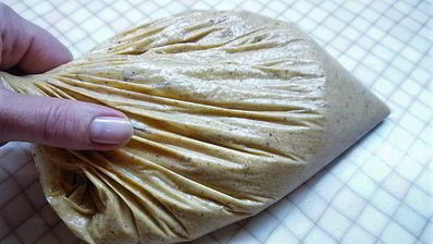 миндальный тарт с запеченным кремом