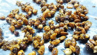 миндальный тарт с запеченным кремом