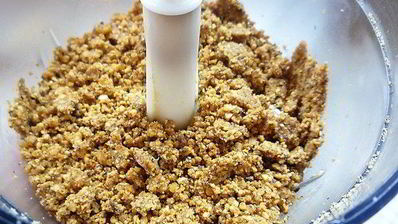 миндальный тарт с запеченным кремом