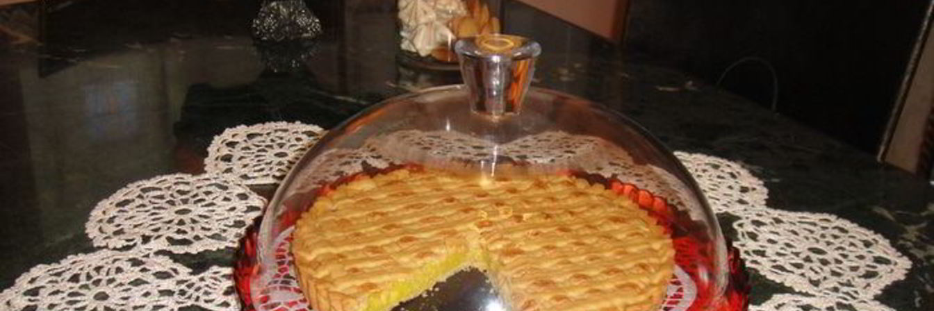 Нежный песочный тарт с лимонным кремом