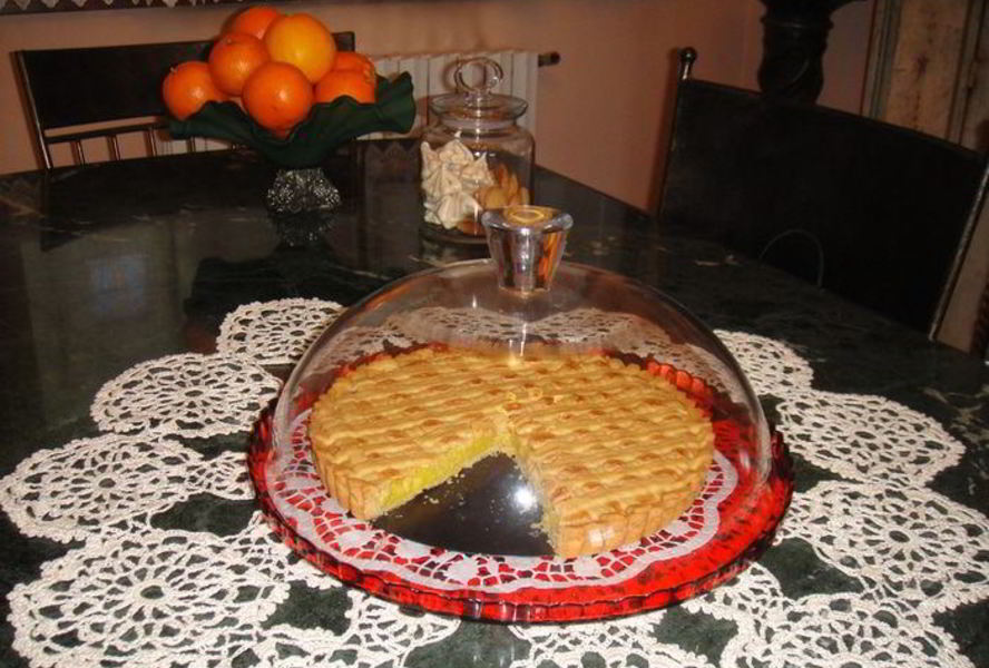 Нежный песочный тарт с лимонным кремом