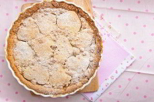 Норвежский миндальный тарт с кардамоном