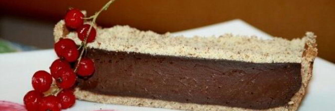 Шоколадно-бергамотовый тарт