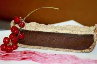 Шоколадно-бергамотовый тарт