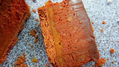 шоколадно-каштановый тарт