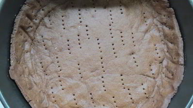 шоколадно-каштановый тарт