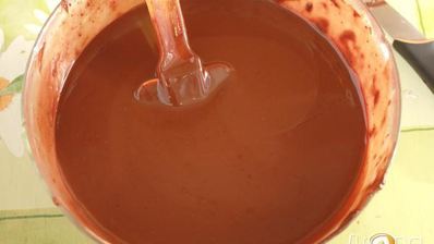 шоколадный тарт с клубникой