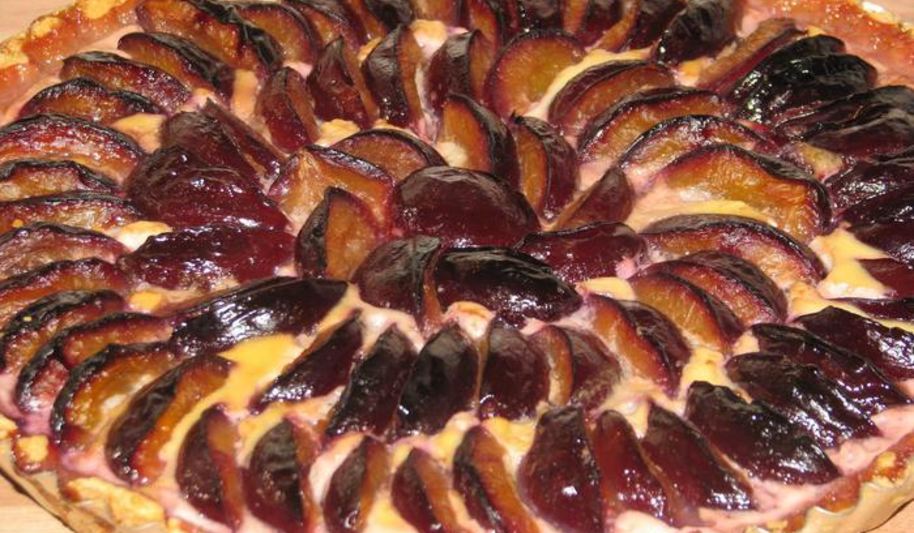 Рецепт сливового тарта