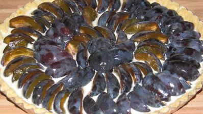 сливовый тарт