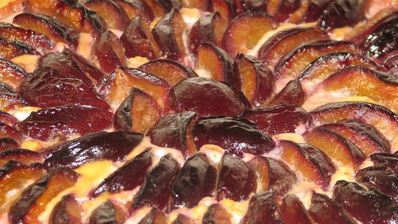 сливовый тарт