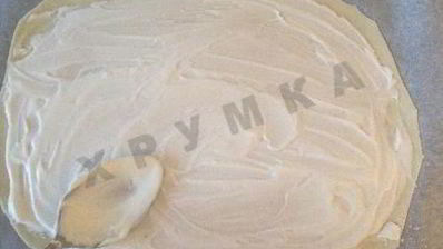 тарт фламбе с беконом