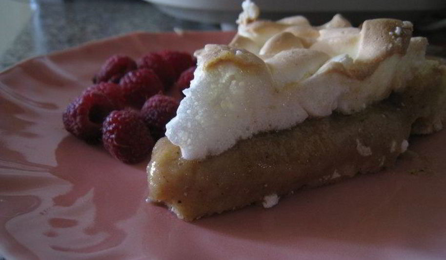 Рецепт тарта грушевая массала под меренгой