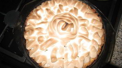 тарт грушевая массала под меренгой