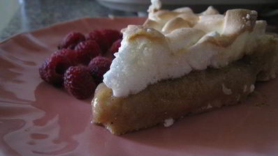 тарт грушевая массала под меренгой