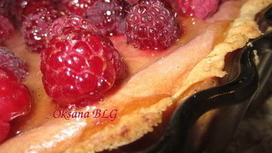 тарт малиновый