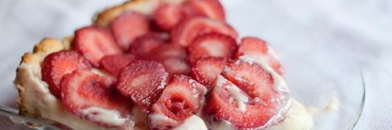 Тарт с клубникой