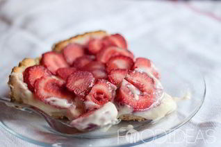 Тарт с клубникой