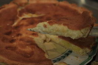 Тарт с манго