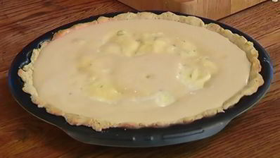 тарт с манго