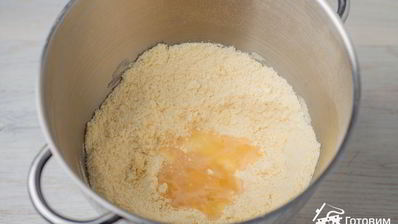 тарт с персиками и заварным кремом