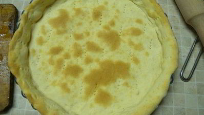 тарт с рыбой и творожным сыром