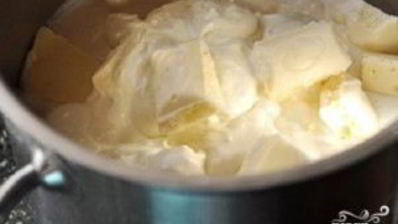 тарт с вишней и белым шоколадом