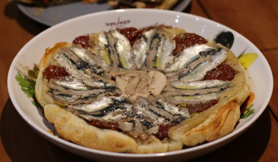 Рецепт тарта тарен с салакой