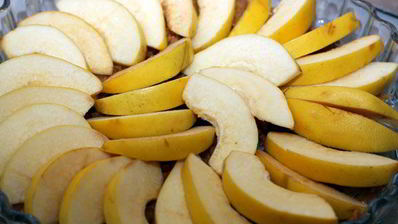 тарт татен с айвой