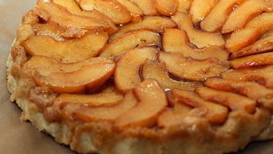 тарт татен с айвой