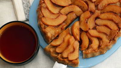 тарт татен с айвой