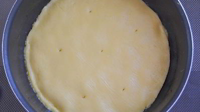 тарт татен с карамелизованным луком