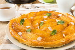 Тарт Татен с яблоками