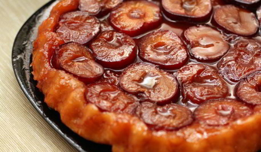 Рецепт тарта татен со сливами