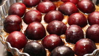 тарт татен со сливами