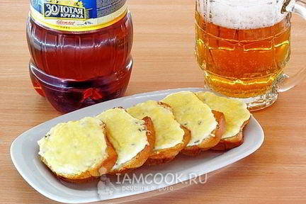 Тартинки с тмином к пиву
