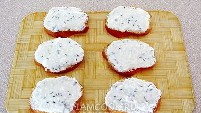 тартинки с тмином к пиву