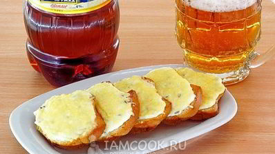 тартинки с тмином к пиву