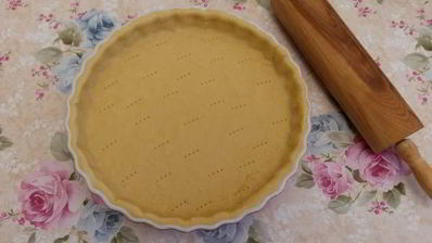 творожно-яблочный тарт