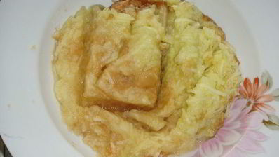 тыквенно-яблочный тарт