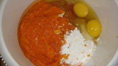 тыквенно-яблочный тарт